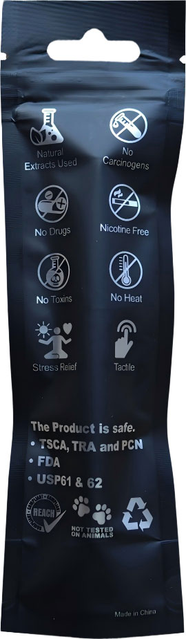 Disposable non-vape nicotine-free aromatic inhaler