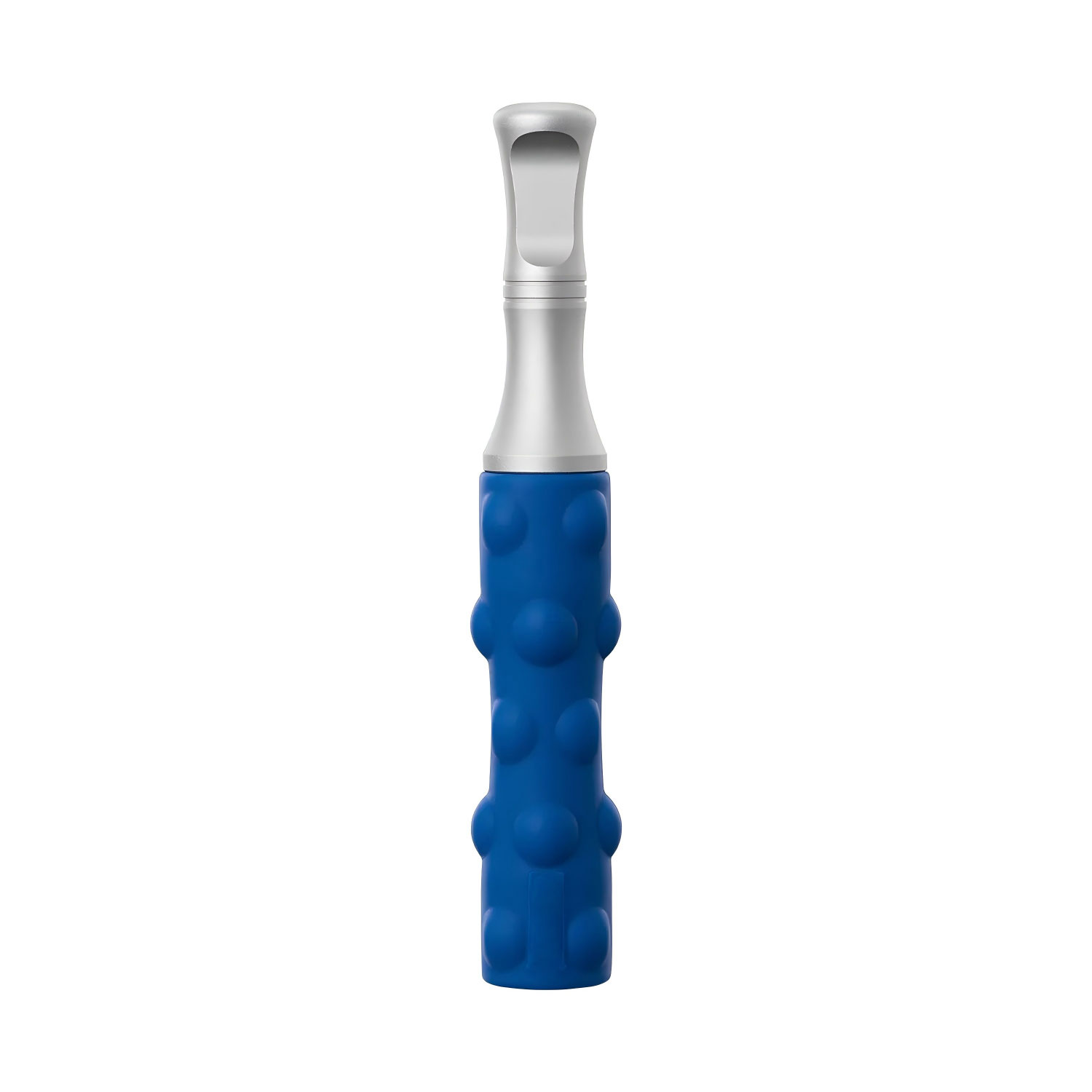 Blue disposable aromatic inhaler with Dot surface design