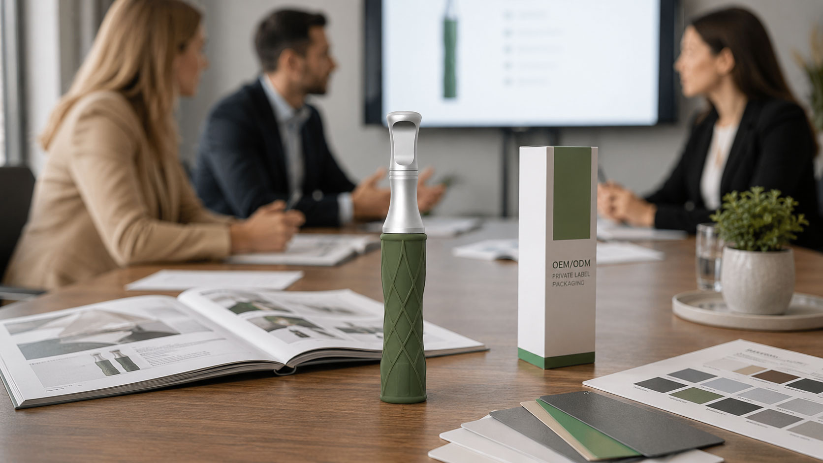 Private label custom aroma packaging program
