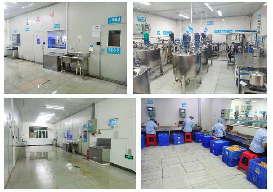 Controlled filling production area at Dongguan Bolan Technology