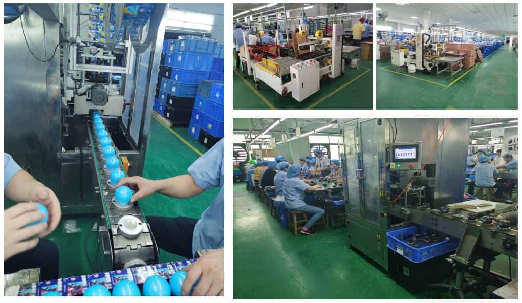Automated production equipment at the SMOHABIT factory